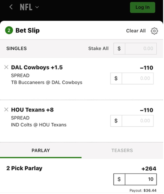 parlay bet definition